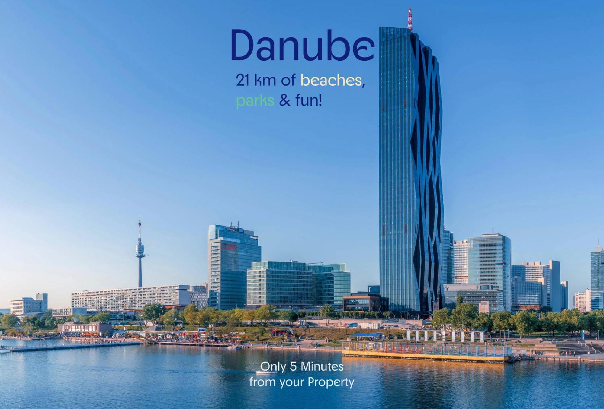 Pleasant 1Br Aprt. Near The Danube & Millenium T. Apartment เวียนนา ภายนอก รูปภาพ